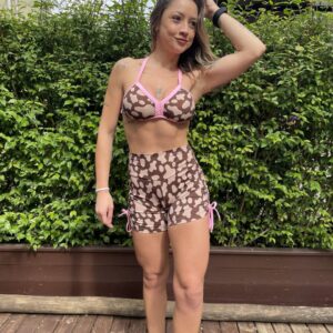Conjunto vaquinha (empina bumbum)