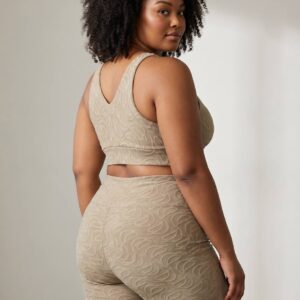 Conjunto Texturizado Bege Top e Short